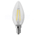 Sapho Led LED žiarovka Filament 2W, E14, 230V, teplá biela, 160lm