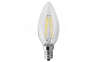 Sapho Led LED žiarovka Filament 2W, E14, 230V, teplá biela, 160lm