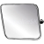 Cersanit ETIUDA Zrkadlo nastaviteľné 60x60 cm, Chróm Lesk K97-039