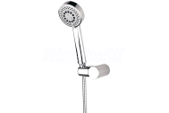 Cersanit LANO Set ručná sprcha s hadicou a držiakom sprchy bodovým, Chróm S951-022