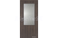 Doornite CPL-Deluxe laminátové interiérové dvere 2/3 SKLO, Dub Kubánsky
