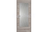 Doornite CPL-Deluxe laminátové interiérové dvere 3/4 SKLO, Bardolino Horizont, DTD