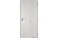 Doornite CPL-Deluxe laminátové interiérové dvere ALU II, Brest Biely, DTD
