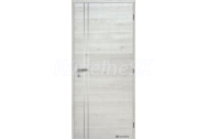 Doornite CPL-Deluxe laminátové interiérové dvere ALU II, Borovica Fínska Horizont, DTD