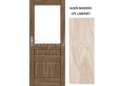ImperioDoor interiérové rámové dvere ELEGANT1, Sklo, CPL Laminát Jaseň Modern