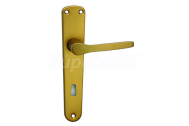 COBRA MONET BB72 F4 Kľučka dverová , bronzový elox dózická štítková hliníková