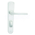 COBRA MONET WC72 F1 Kľučka dverová , strieborný elox , WC zámok , štítková , hliníková