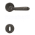 COBRA ATLANTIS-R BB RUSTIKAL Kľučka dverová, kované kovanie, s rozetou, kovová, BB zámok
