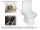Creavit LARA kombi WC s integrovanou bidet sprškou,vrátane nádržky,odpad univer s ventilom