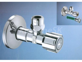 Schell Rohový ventil s maticou a filtrom  1/2“ x 3/8