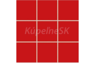 Rako COLOR TWO GAA0K359 mozaika 9,7x9,7 Červená 9,7x9,7x0,6cm, 1.tr.