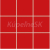 Rako COLOR TWO GAA0K459 mozaika 9,7x9,7 Červenáv 9,7x9,7x0,6cm, 1.tr.