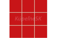 Rako COLOR TWO GAA0K459 mozaika 9,7x9,7 Červenáv 9,7x9,7x0,6cm, 1.tr.