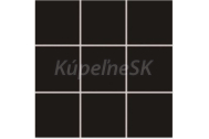 Rako COLOR TWO GAA0K548 mozaika 9,7x9,7 Čierna 9,7x9,7x0,6cm, 1.tr.