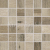 Rako DDM06748 SALOON dlažba-mozaika Tmavá Hnedá 4,8x4,8x1 matná, rektif, mrazuv, R10,1.tr