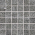 Rako DDM06738 QUARZIT dlažba-mozaika TmaváŠedá 4,8x4,8x1 matná reliéf,rekt,mrazuv,R10,1.tr
