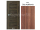 PORTA Doors SET Rámové dvere VERTE PREMIUM A.0 Plné, 3Dfólia Dub Kalifornia+zárubeň