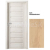 PORTA Doors SET Rámové dvere VERTE PREMIUM D.0 Plné, 3Dfólia Buk Škandinávsky+zárubeň