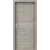 PORTA Doors SET Rámové dvere KONCEPT A9, sklo Matné, 3D fólia Agát Strieborný + zárubňa