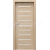 PORTA Doors SET Rámové dvere KONCEPT A9, sklo Matné, 3D fólia Buk Škandinávsky + zárubňa