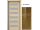 PORTA Doors SET Rámové dvere KONCEPT C6, sklo Matné, 3D fólia Agát Medový + zárubňa