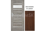ImperioDoor set interiérové rámové dvere EVIA.2, CPL Orech Modern +Zárubňa
