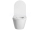 Sapho AVVA závesná WC misa, Rimless, 35,5x53 cm, biela