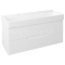 Sapho MEDIENA umývadlová skrinka 117x50,5x48,5cm, biela matná/biela matná