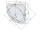 Polysan ROSANA HYDRO hydromasážna vaňa, 140x140x49cm, biela