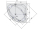 Polysan ROSANA HYDRO hydromasážna vaňa, 150x150x49cm, biela