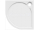 Gelco ARCA sprchová vanička z liateho mramoru, štvrťkruh, 90x90x3 cm, R550