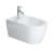 Duravit ME by Starck Bidet WM 570mm ME by Starck white with OF, with TP, 1 TH, WonderGliss
