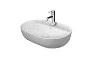 Duravit Luv Washbowl 600mm Luv, white WG without OF, with Tap, w.1 TH