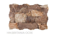 Pamesa BRITANIA Ocre 34x50x0,8 cm interérový obklad verná imitácia kameňa