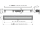 ALCA Simple-Podlahový žľab s nerezovým okrajom pre perforovaný rošt APZ18-650M