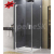 Ronal CADURA CA1C 80cm,1-kridlové dvere Nika/rohový kút,profil Aluchr,sklo Číre,Ľavé