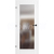 ERKADO SET Rámové dvere FRÉZIA 7 zrkadlové, fólia Greko, SnehoBiela + zárubeň