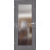 ERKADO SET Rámové dvere FRÉZIA 7 zrkadlové, Premium Jaseň Grafit + zárubeň