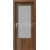 PORTA Doors SET Rámové dvere Laminát CPL, vzor 1.3, Orech Modena 1, sklo činčila + zárubeň