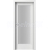 PORTA Doors SET Rámové dvere Laminát CPL, vzor 1.4, Biela, sklo činčila + zárubeň