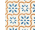 Tubadzin UNIT PLUS Patch White 22,3x22,3 dekor ENTITY