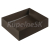 Sapho FORMIGO betónové umývadlo, 47,5x14x36,5 cm, tmavo hnedá