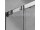 Aquatek ZEUS S4 Štvrťkruhový sprchový kút 90x90x195cm,dvoje posuvné dvere, chróm,číre sklo
