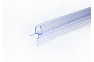 Aquatek 4-S8 Tesnenie pre sprchový kút, spodné, hrúbka skla 8mm, dĺžka 2000mm, 2x1m