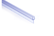 Aquatek 5-S6 Tesnenie pre sprchový kút, spodné, hrúbka skla 6mm, dĺžka 2000mm, 2x1m