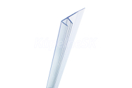 Aquatek D-Z8 Tesnenie pre sprchový kút, zvislé, hrúbka skla 8mm, dĺžka 2000mm
