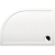 Polysan RENA L vanička z liateho mramoru, štvrťkruh 120x90x4cm, R550, biela, ľavá