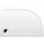 Polysan RENA P vanička z liateho mramoru, štvrťkruh 120x90x4cm, R550, biela, pravá