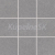 Rako BLOCK DAK12782 dlažba mozaika rektifikovaná tmavošedá 30x30cm, 1.tr.