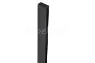 Polysan ZOOM LINE BLACK rozširovací profil pre nástenný pevný profil, 15mm